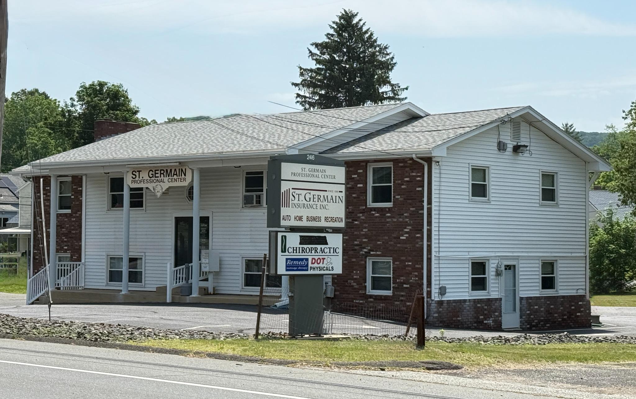 246 West Street Ware with Sign